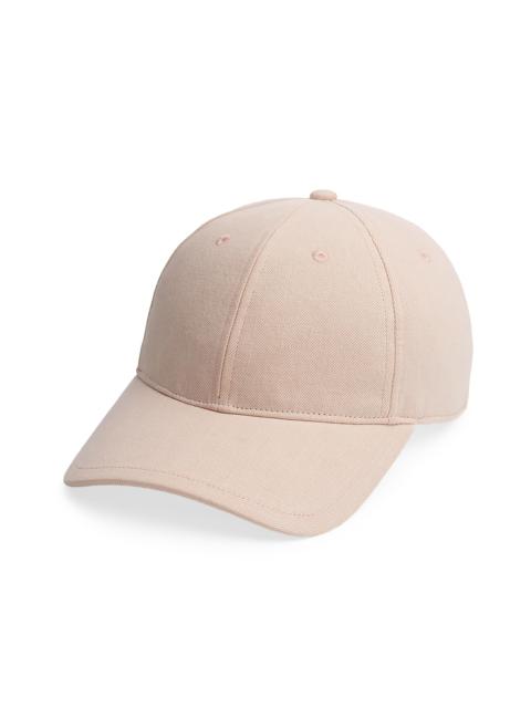 rag & bone Women's Harlow Cotton Baseball Cap - Cream Tan Linen