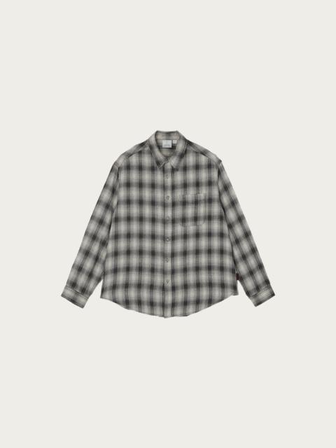 GRAMICCI Piled Flannel Shirt - Slate
