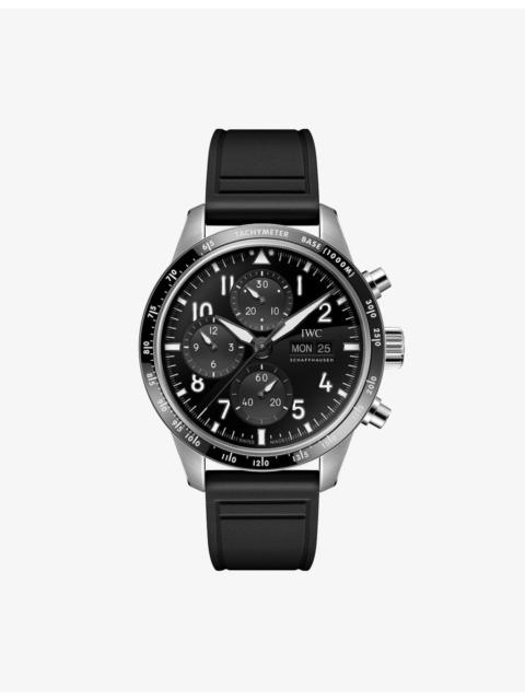 IWC Schaffhausen Pilot’s Performance Chronograph AMG Titanium Automatic Watch 41mm