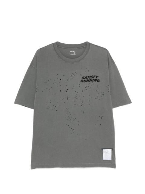 SATISFY crew-neck T-shirt