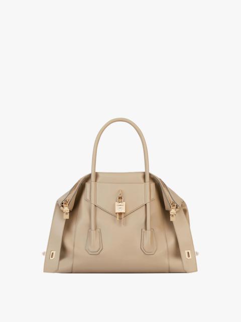 Givenchy MEDIUM ANTIGONA SOFT LOCK BAG IN SMOOTH LEATHER