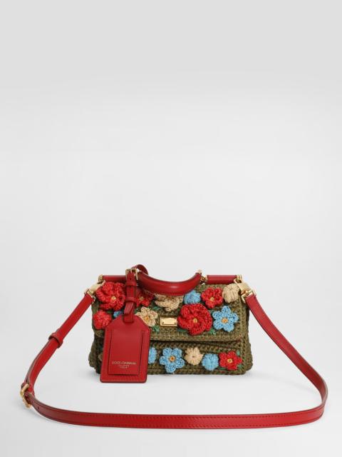 Dolce & Gabbana My sicily raffia crochet handbag