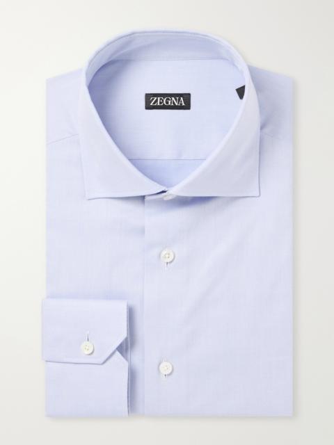 ZEGNA Cotton-Blend Twill Shirt