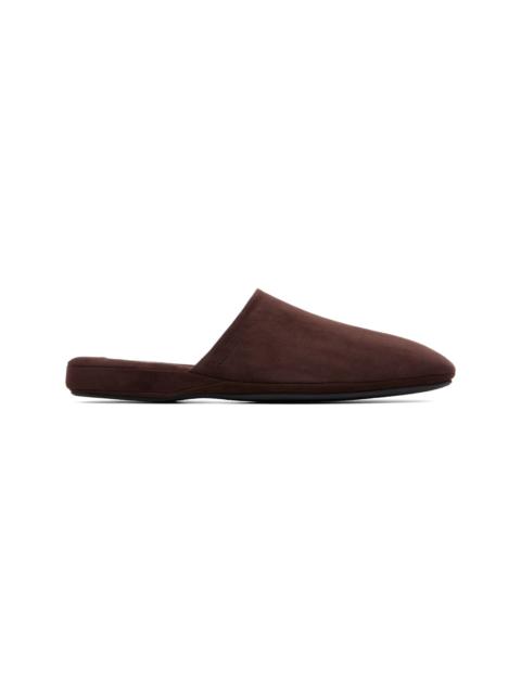 Calvin Klein Collection Brown Hugh Slippers
