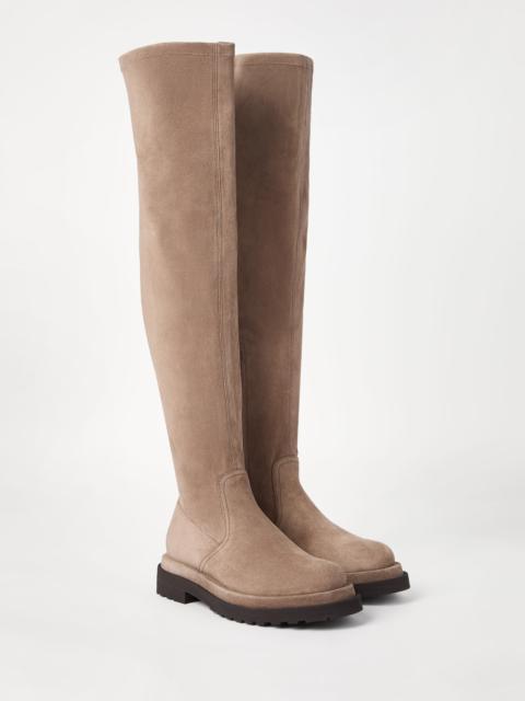 Brunello Cucinelli Over-the-knee boots in suede