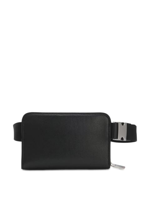 HUGO CROSSBODY BAG WITH BRUSHED SILVER HARDWARE