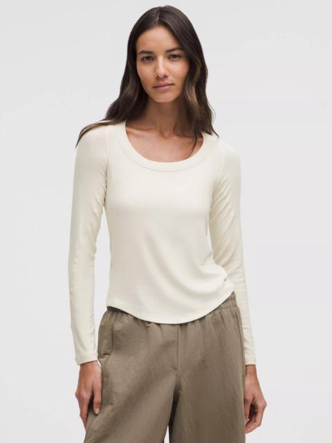lululemon Hold Tight Scoop-Neck Long-Sleeve Shirt