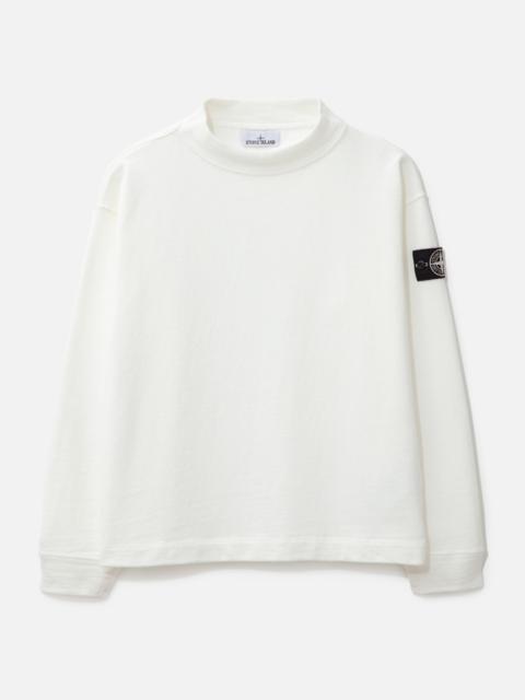 Stone Island KNIT-LOOK COTTON RAW BEAUTY SWEATSHIRT