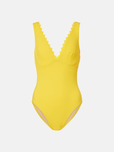 KARLA COLLETTO Ines scalloped swimsuit
