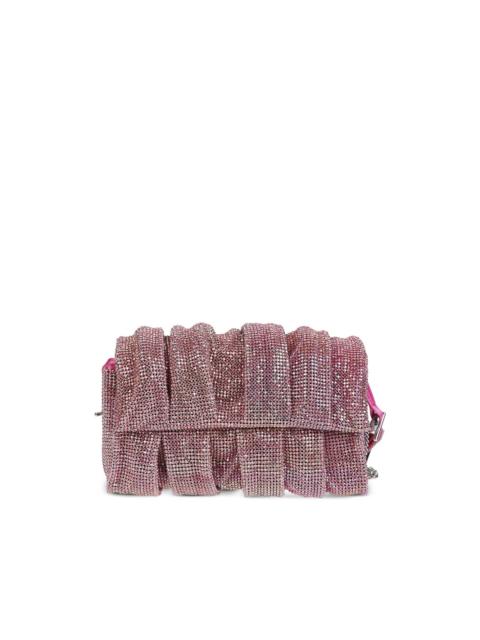 BENEDETTA BRUZZICHES Iris aluminium-embellished shoulder bag