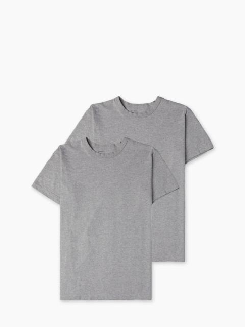 FORTELA FORTELA MADE IN JAPAN 2-PACK TEE GREY MELANGE