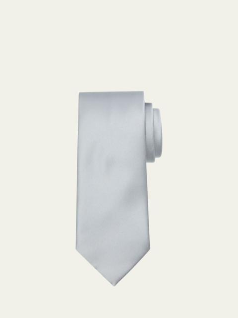 Brioni Silk Satin Tie