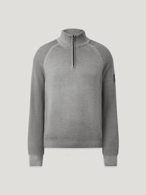 Belstaff GARMENT DYE ASPECT QUARTER ZIP