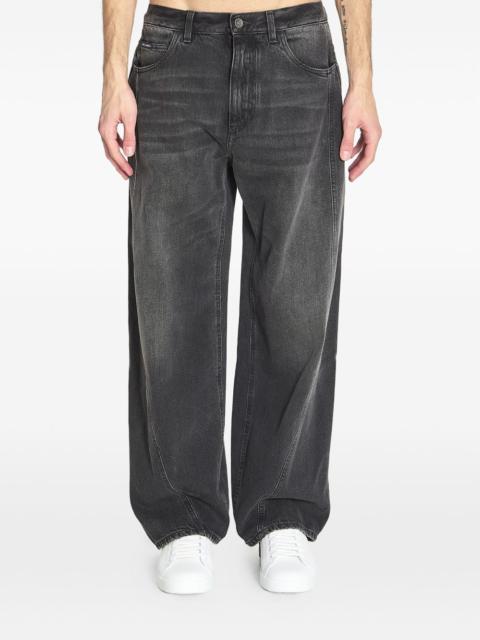 Dolce & Gabbana logo-plaque denim jeans