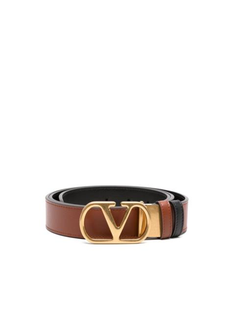 Valentino Caramel leather reversible belt | gebnegozionline