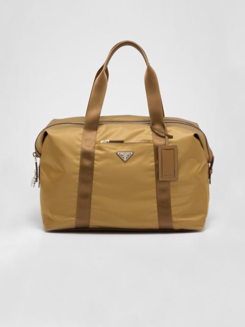 Prada Re-Nylon and Saffiano leather duffle bag