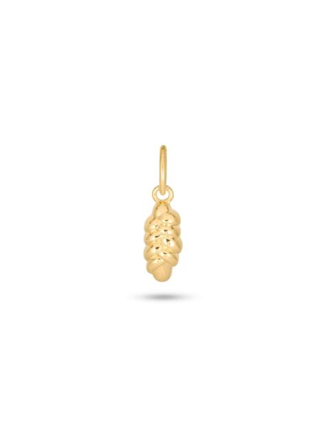 STONE AND STRAND Gold Challah Charm