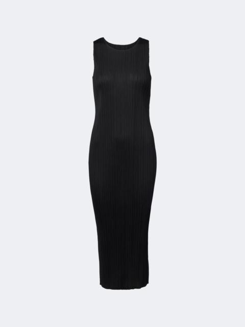 Pleats Please Issey Miyake Basics pleated midi dress