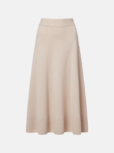 AGNONA Cashmere midi skirt