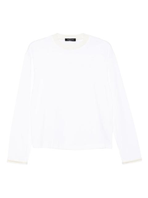 FABIANA FILIPPI embellished long-sleeve sweater