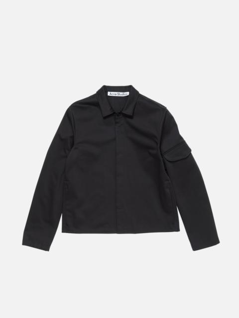Acne Studios Satin Jacket - Black