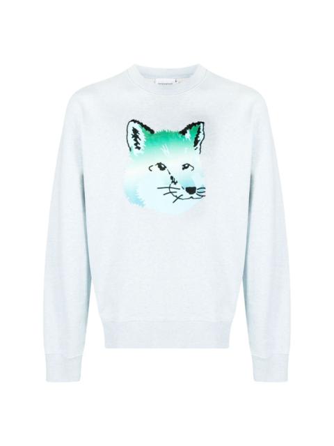Vibrant Fox Head sweatshirt