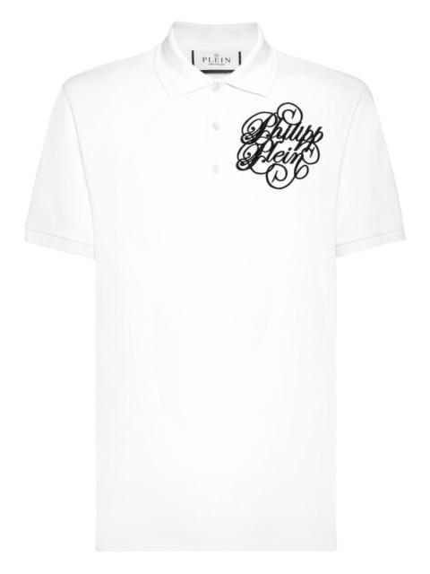 PHILIPP PLEIN Coursive polo shirt
