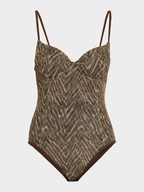 RAMY BROOK Printed Jayda One-Piece Swimsuit
