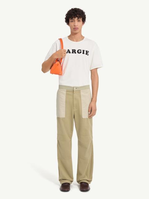MM6 Maison Margiela Canvas Panelled Workwear Trousers