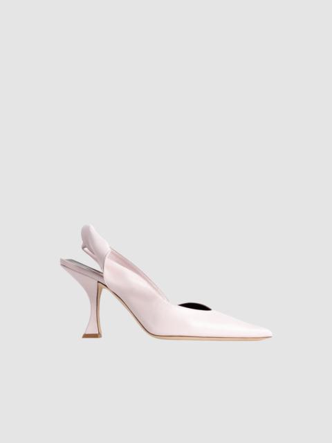 Yasha Baby Pink Nappa Leather Pump