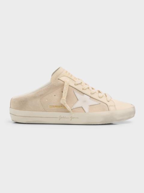Sabot Mixed Leather Slide Sneakers