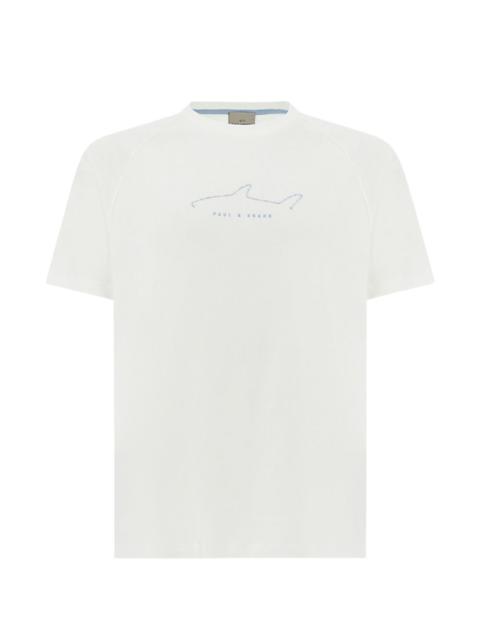 Paul & Shark embroideries jersey T-shirt