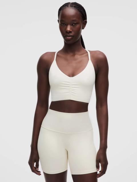 lululemon Flow Y Ruched Bra *Light Support, B/C Cup