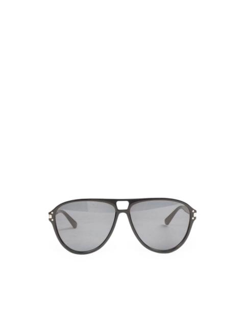 AMIRI logo-plaque pilot-frame sunglasses