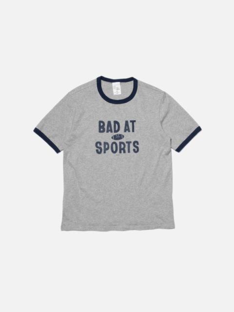 Nudie Jeans Ricky Bad At Sport T-Shirt Greymelange