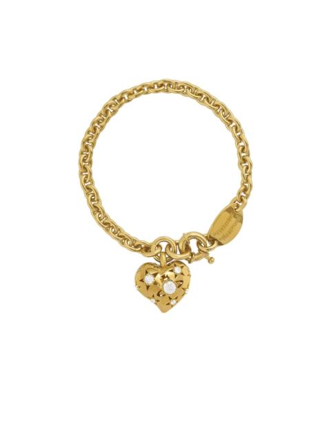 Vivienne Westwood heart-charm chain bracelet