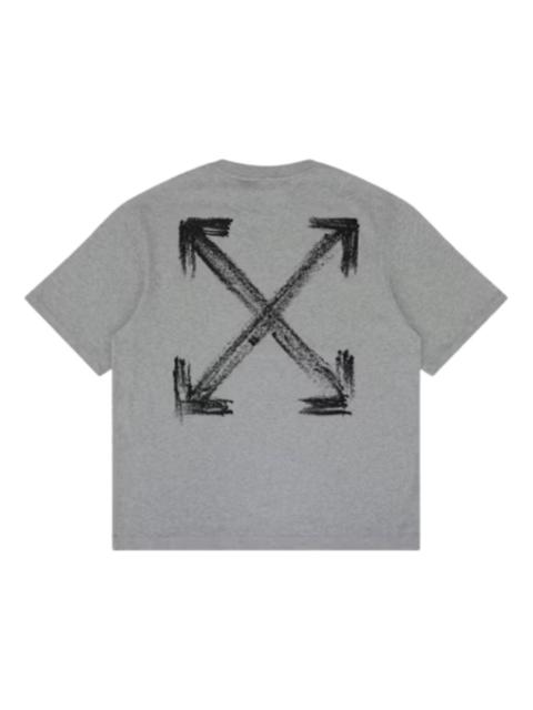 Off-White Off-White Chalk Arrow Fit T-Shirt 'Heather Grey' 44OWOS26T065030
