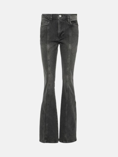 FRAME Le High Flare high-rise flared jeans