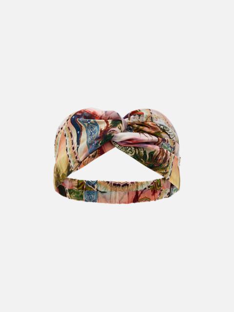 CAMILLA WOVEN TWIST HEADBAND