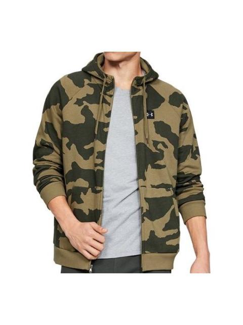 Under Armour Men's Under Armour Camouflage hooded Cardigan Green 1329748-331