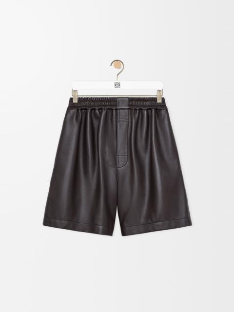 Loewe Shorts in nappa lambskin