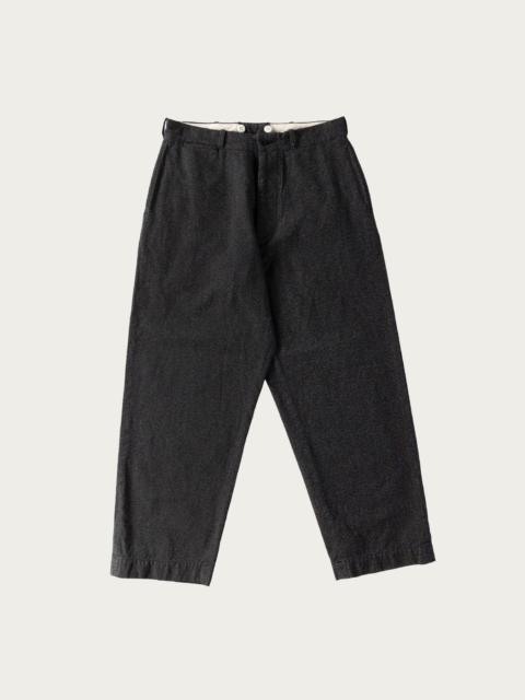 HERILL Chambray Work Pants - Black