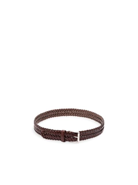 Anderson's Leather Woven Belt