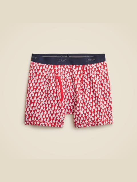 J.CREW Stretch 4" boxer briefs in print