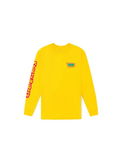 Vans Simpson Crossover Long Sleeves Couple Style Yellow VN0A4RTLZW3