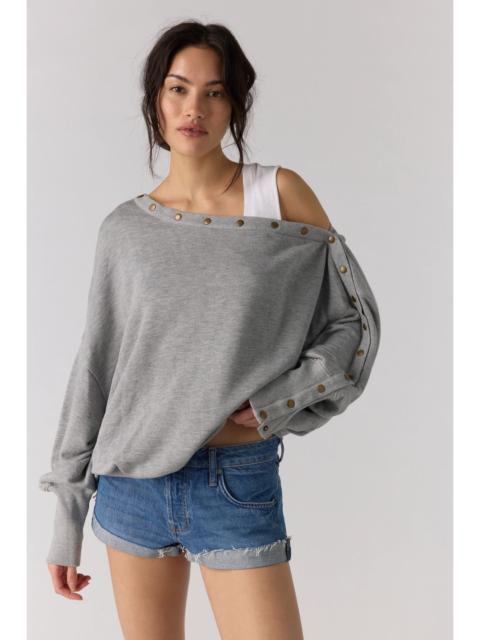 FREE PEOPLE Parker Off-The-Shoulder Pullover