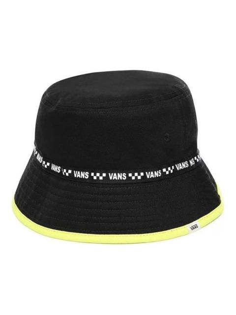Vans (WMNS) Vans Delux Hankley Bucket Hat 'Black Yellow' VN0A4DT8W5X