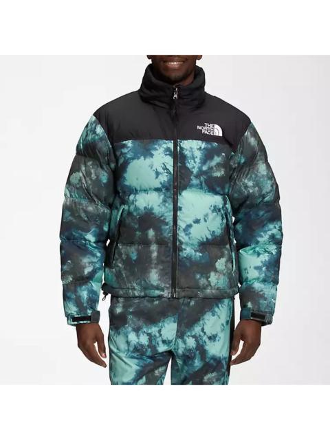 The North Face THE NORTH FACE PRINTED 1996 RETRO NUPTSE Jacket 'WASABI ICE DYE PRINT' NF0A5IX4-957