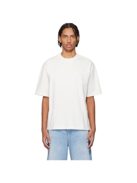 Acne Studios White Relaxed Fit Logo T-shirt