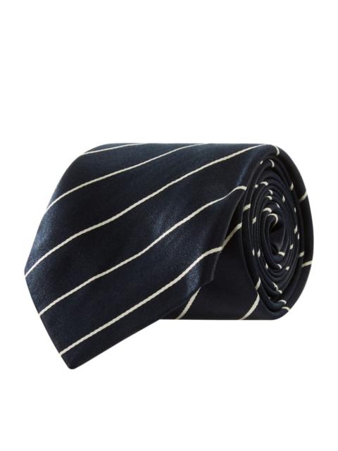Ralph Lauren Satin Stripe Tie